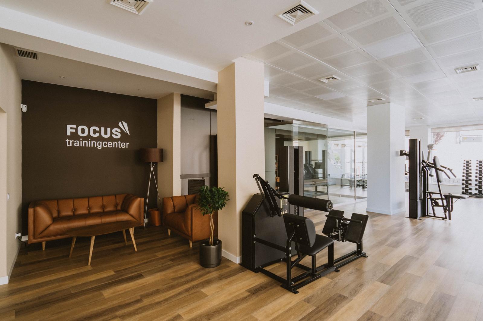 Sala principal del Focus Training Center en Coslada